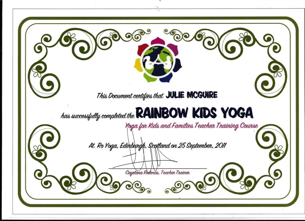 Yoga for kids & families certification