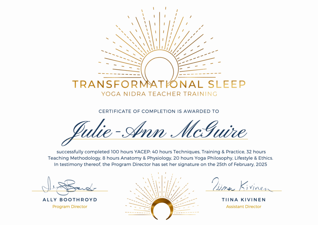 Yoga Nidra Certification